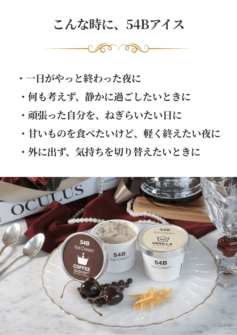 こんな時に、54Bアイス